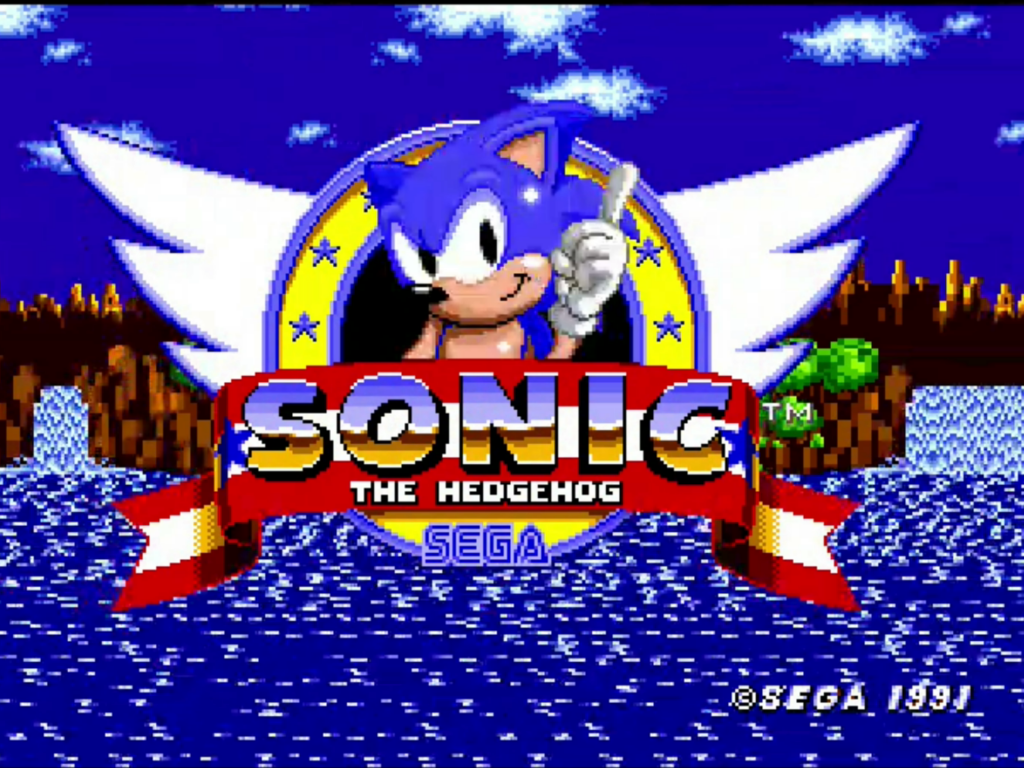 sonic the hedgehog loading screen